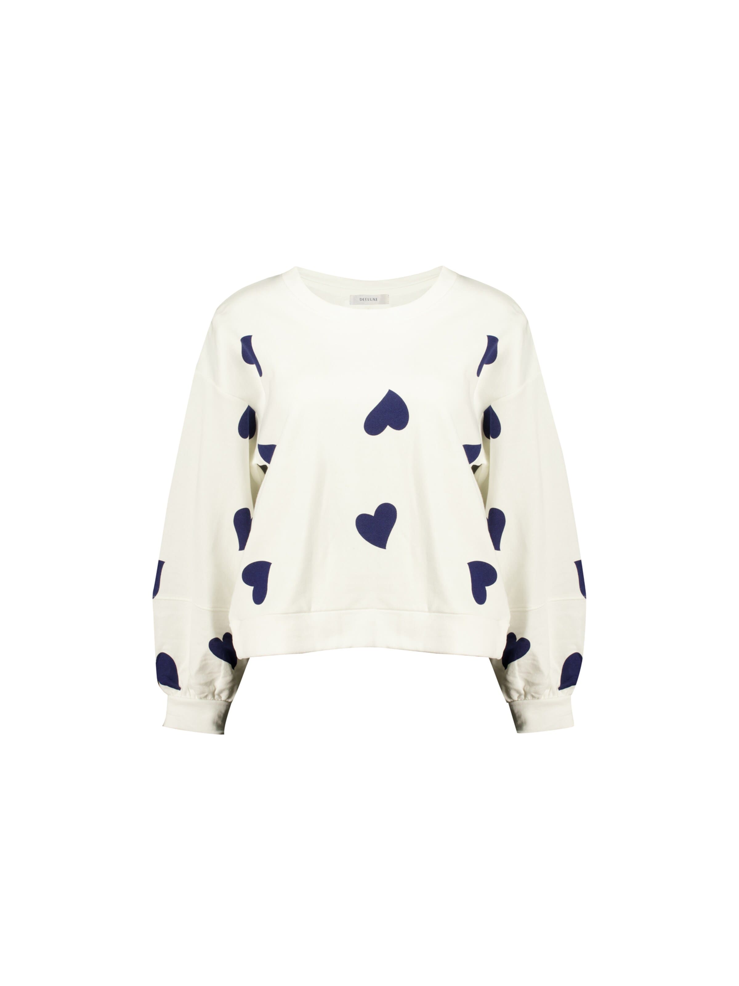 Deeluxe Sweatshirt in Blauw: voorkant