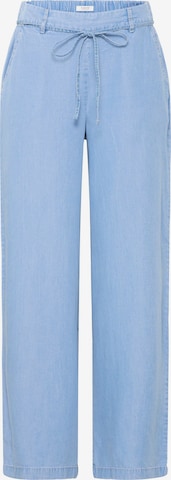 Wide Leg Pantalon 'BYKosmo' b.young en bleu : devant