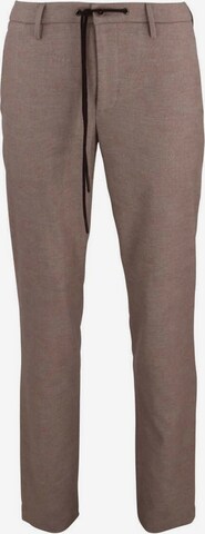 Alberto Regular Chino Pants 'Jump' in Brown: front