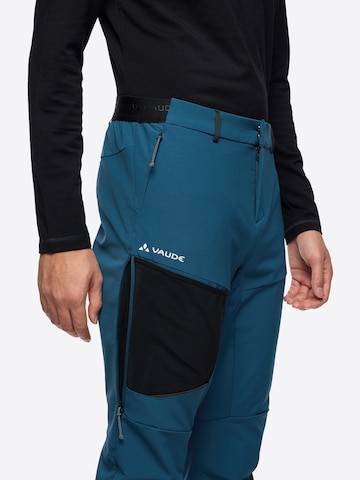 VAUDE Regular Outdoorbroek 'Marice' in Blauw