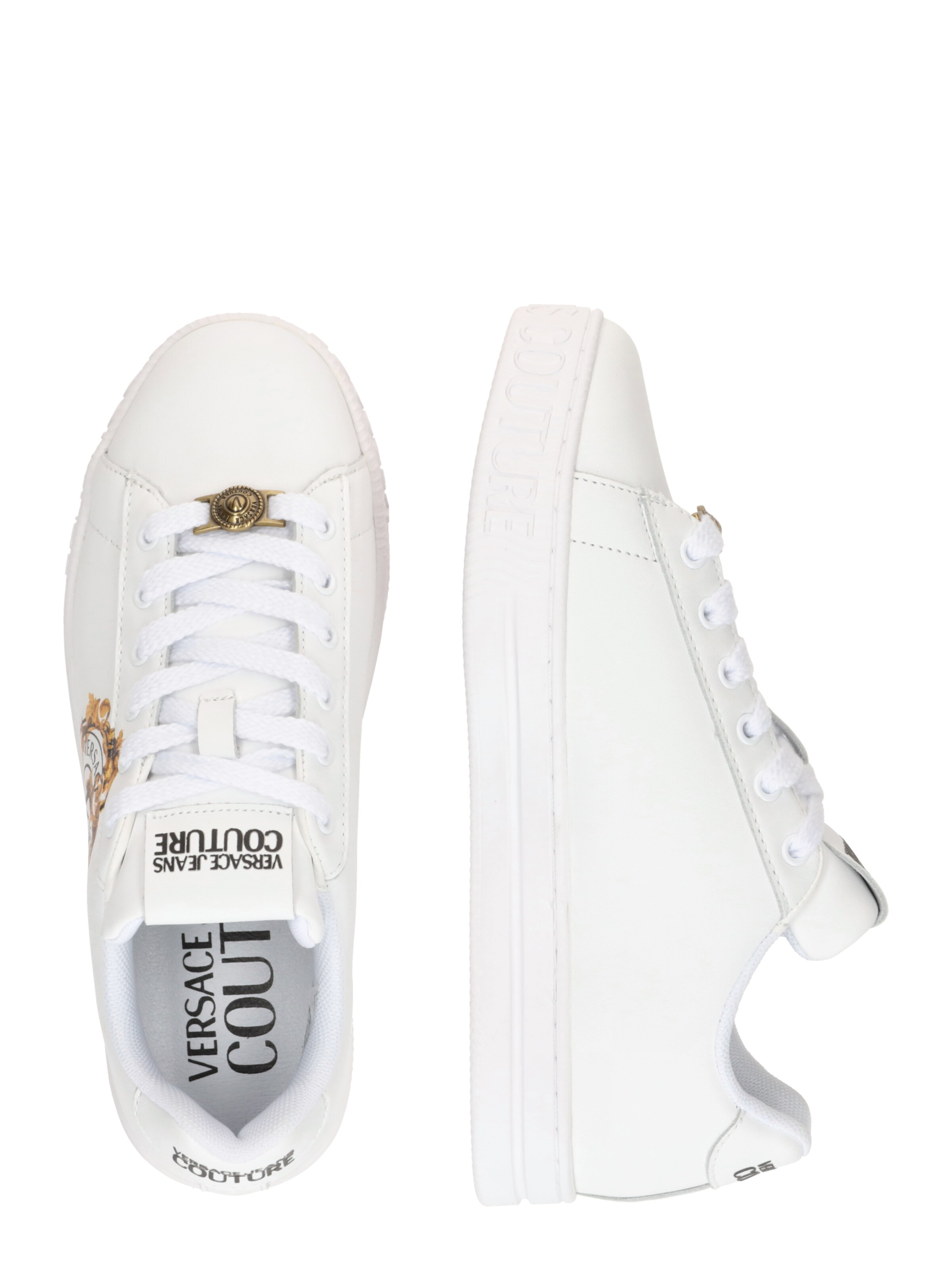 Versace Jeans Couture Низкие кроссовки в Белый