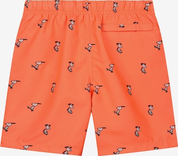 Shiwi Zwemshorts 'Snoopy Happy Skater' in Oranje