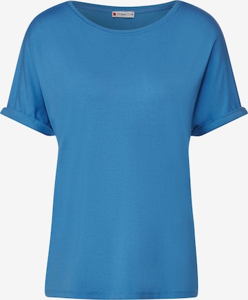 STREET ONE Shirt in Blauw: voorkant