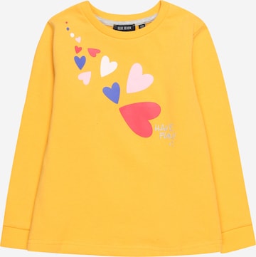 BLUE SEVEN Sweatshirt in Yellow: front