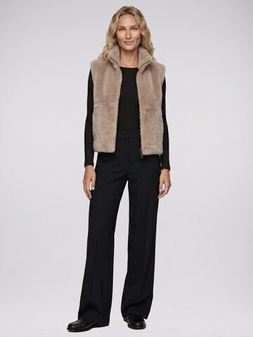 BLONDE No. 8 Vest 'Leni' in Grey: front