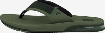 REEF T-Bar Sandals 'Fanning' in Green