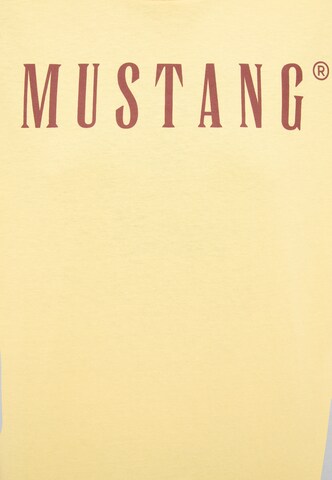 MUSTANG Shirt 'Floris' in Yellow