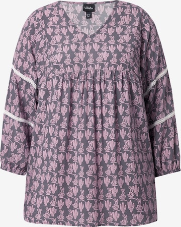 Tunique Ulla Popken en violet : devant