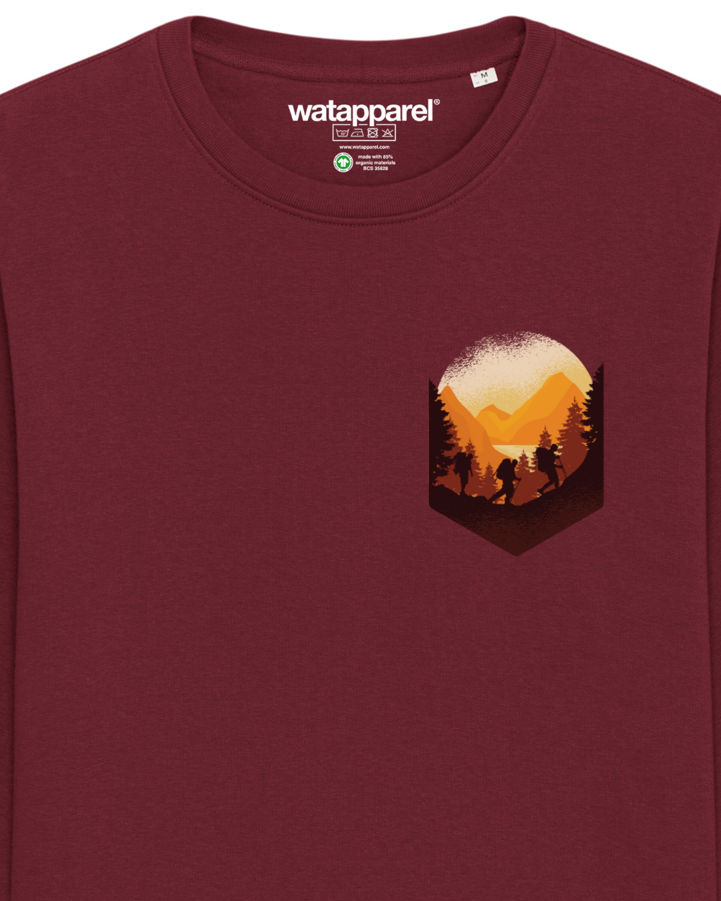 Watapparel Sweatshirt in Red