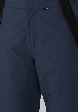 Whistler Regular Outdoor Pants 'Drizzle' in Blue