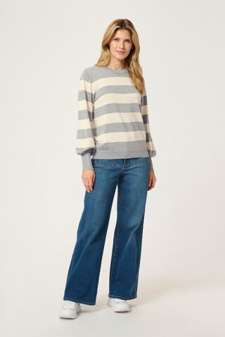 Pull-over 'Lizza' Kaffe en beige