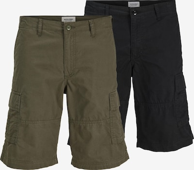 JACK & JONES Pants in 29-30 in Green / Black, Item view