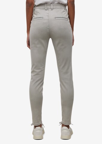 Coupe slim Pantalon chino Marc O'Polo en gris