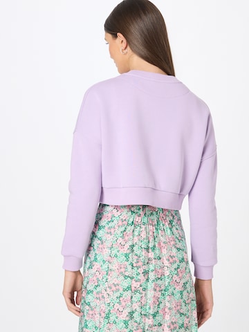 On Vacation Club Sweatshirt 'Flower' in Lila