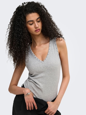 Haut 'ONLRock' ONLY en gris