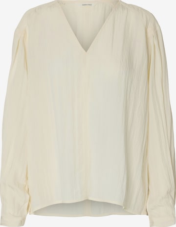 SELECTED Bluza 'SLFIONA' | bež barva: sprednja stran