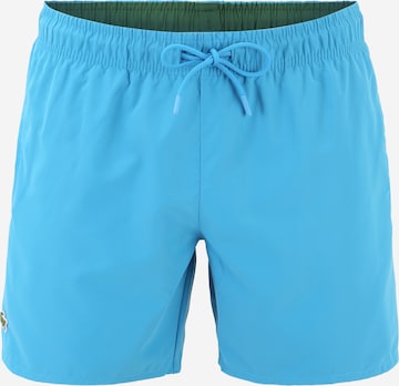 Shorts de bain LACOSTE en bleu : devant