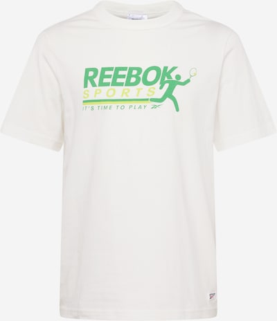 Reebok Funktionsshirt in gelb / grün / weiß, Produktansicht