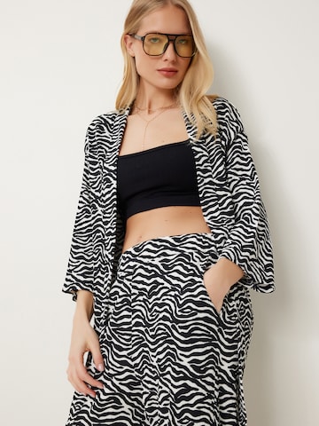 Pantalons de tailleur Happiness İstanbul en noir