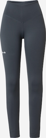 Pantaloni sport de la NEBBIA pe gri: față