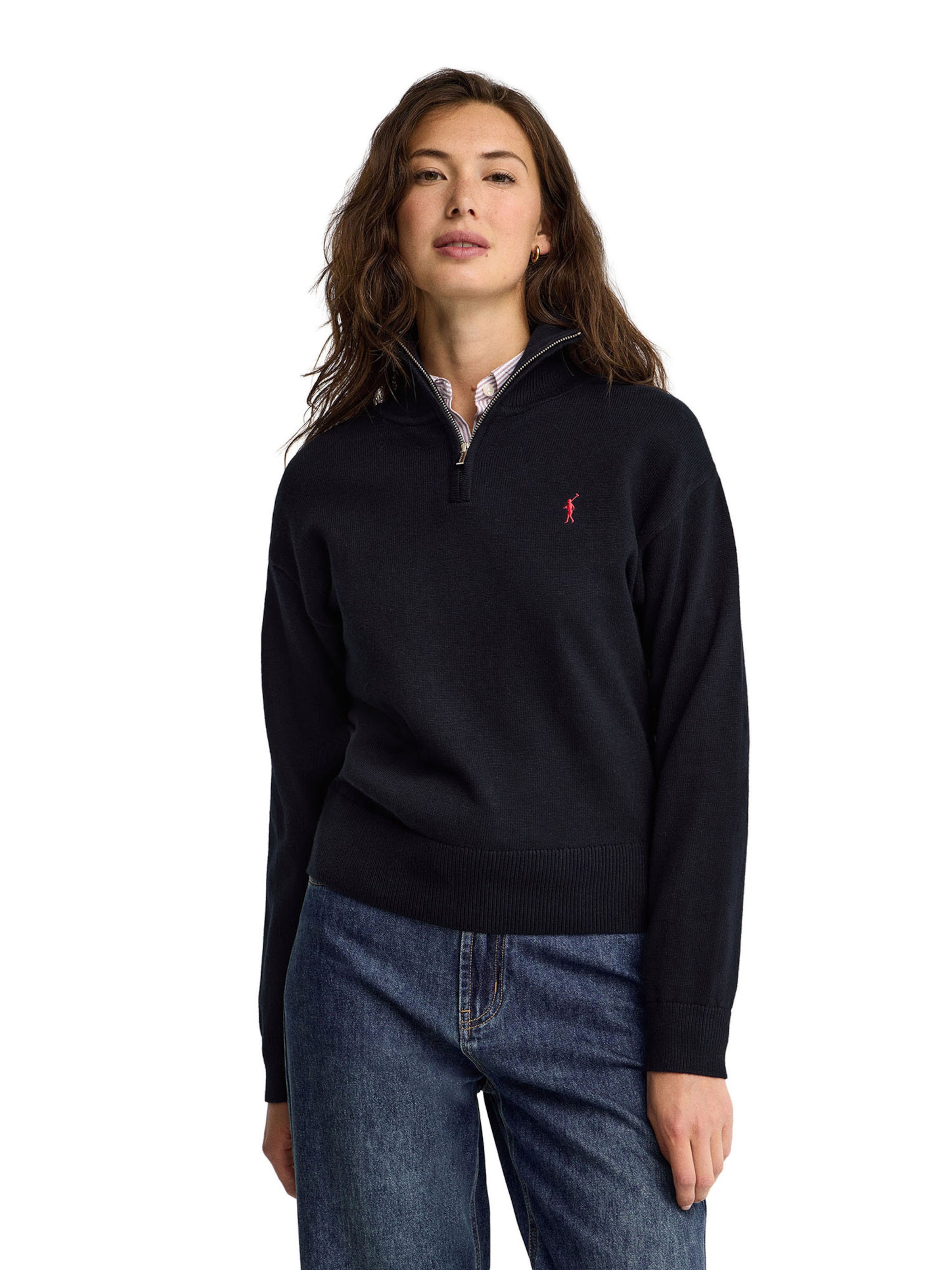 Polo Club Pullover 'RIGBY' in Blau: Vorderseite