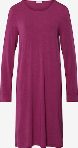 Hanro Nightgown ' Natural Elegance ' in Red: front