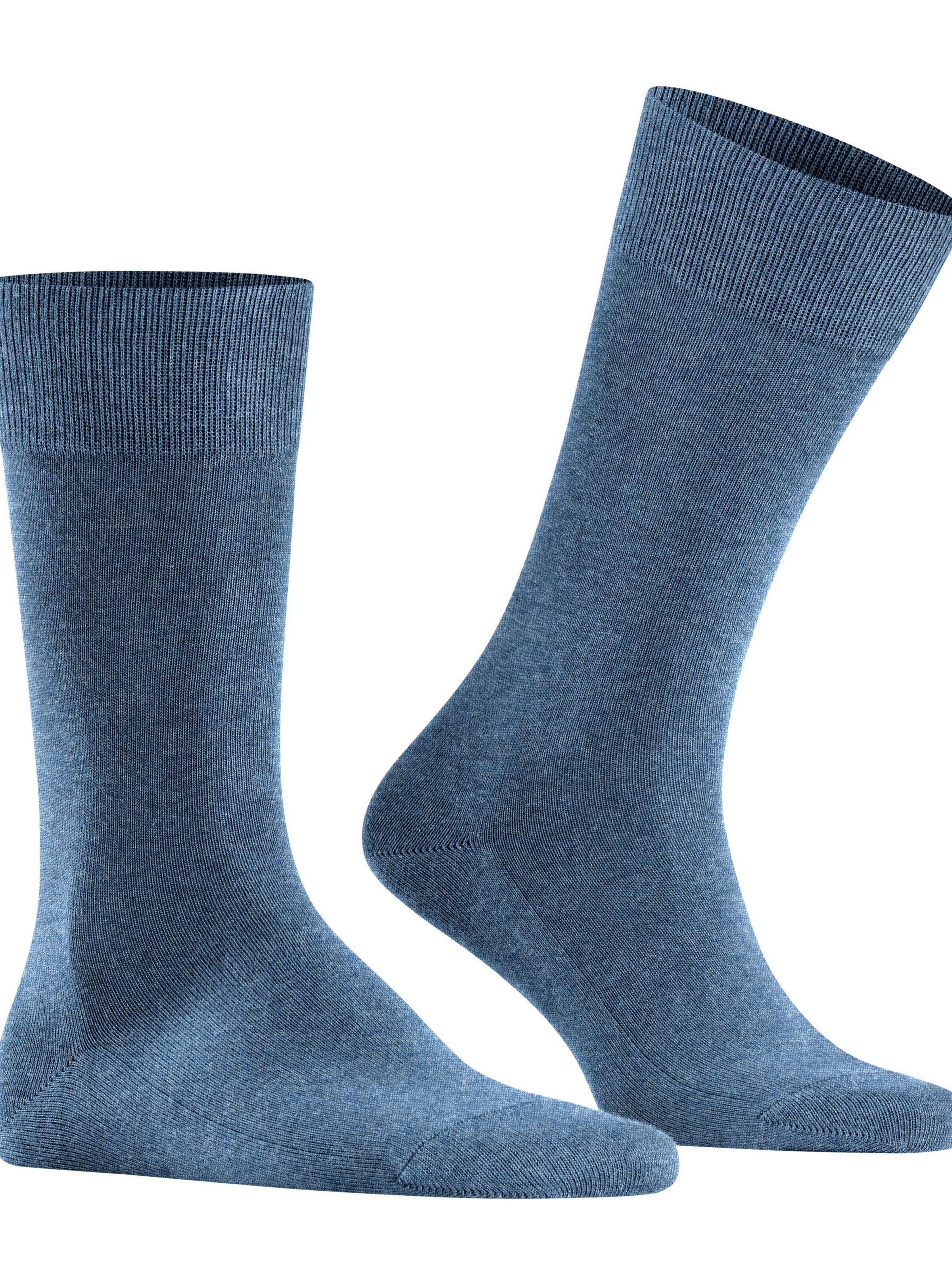 FALKE Socks 'Family' in Blue: front