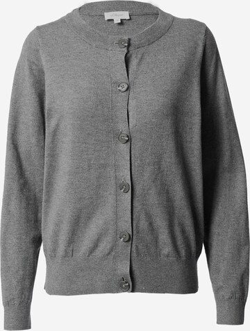 Cardigan s.Oliver en gris : devant