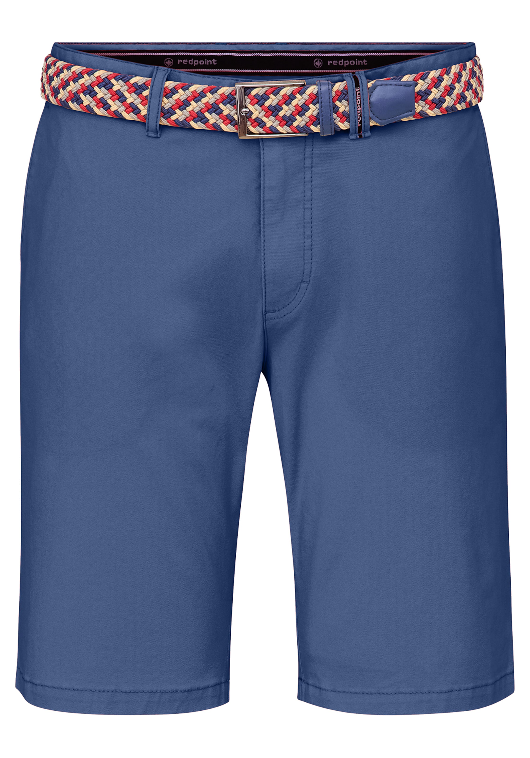REDPOINT Chino Pants in Blue: front