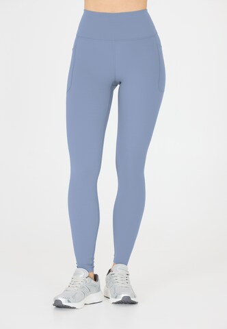 ENDURANCE Skinny Sports trousers 'Move' in Blue: front