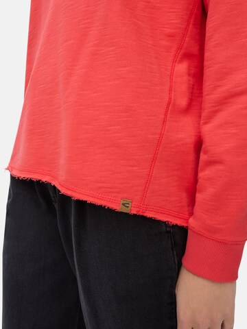CAMEL ACTIVE Sweatshirt mit Raglanärmeln in Rot