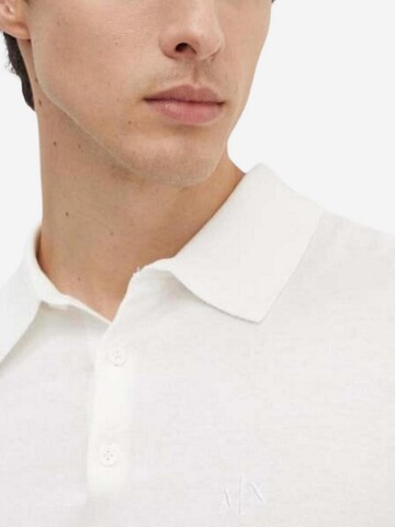 ARMANI EXCHANGE - Camiseta 'KNIT 8NZF5D ZM3JZ' en blanco
