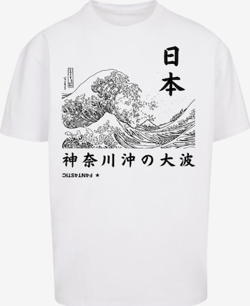 F4NT4STIC Shirt in Wit: voorkant