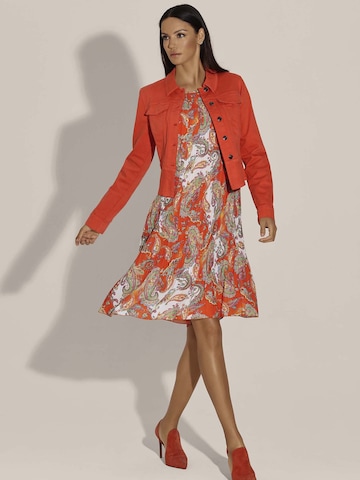 Robe MADELEINE en orange