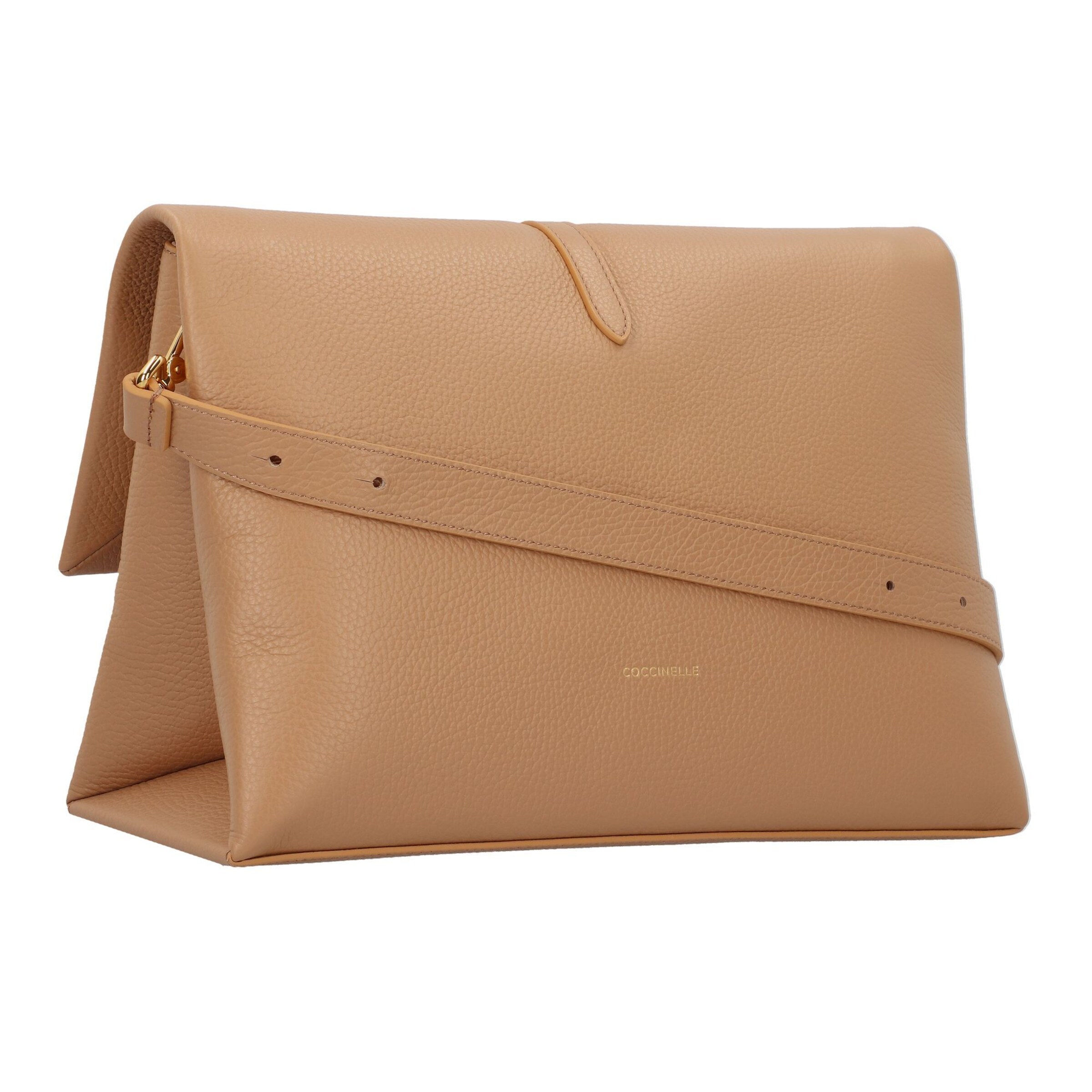 Borsa a spalla 'Dorian' di Coccinelle in beige