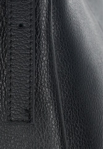 DreiMaster Klassik Schultertasche in Schwarz