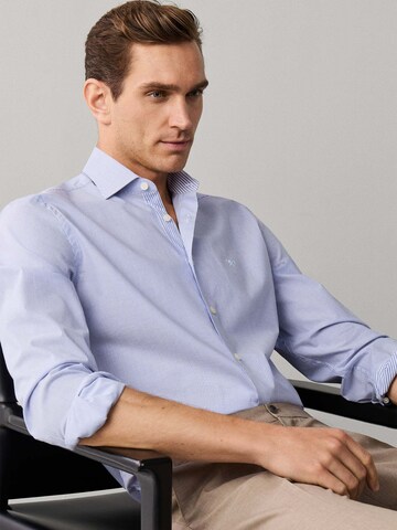 Hackett London Regular fit Overhemd 'Bengal' in Blauw