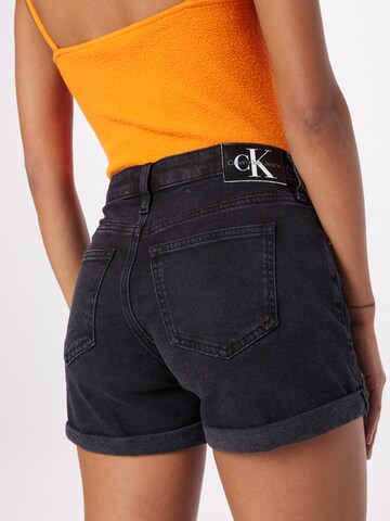 Calvin Klein Jeans Normální Džíny – černá