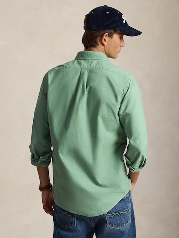 Polo Ralph Lauren Средняя посадка Рубашка в Зеленый