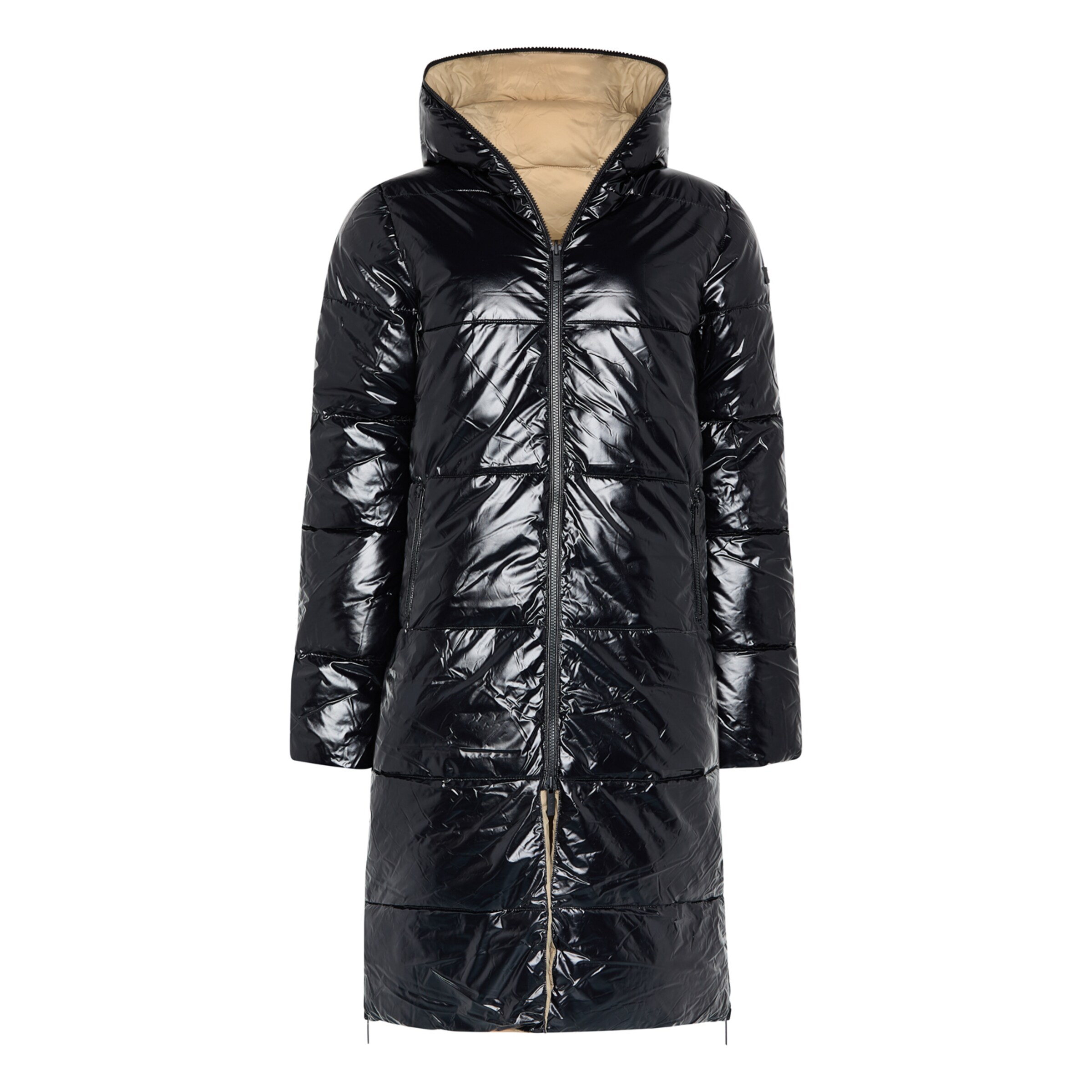 Born Living Yoga Winter coat 'Naidine' in Beige / Black, Item view