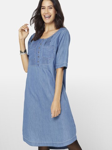 bonprix Jurk in Blauw: voorkant