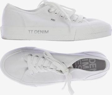 TOM TAILOR DENIM Sneakers & Trainers in 39 in White: front