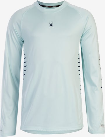 Spyder - Camisa funcionais em azul: frente