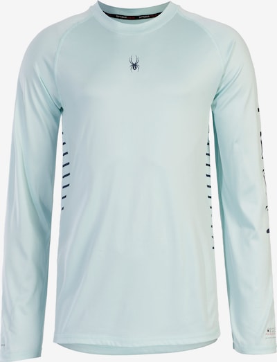 Spyder Functioneel shirt in de kleur Lichtblauw / Donkerblauw, Productweergave