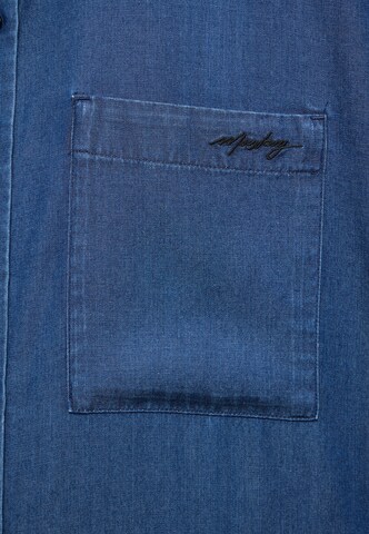 MUSTANG Bluse in Blau