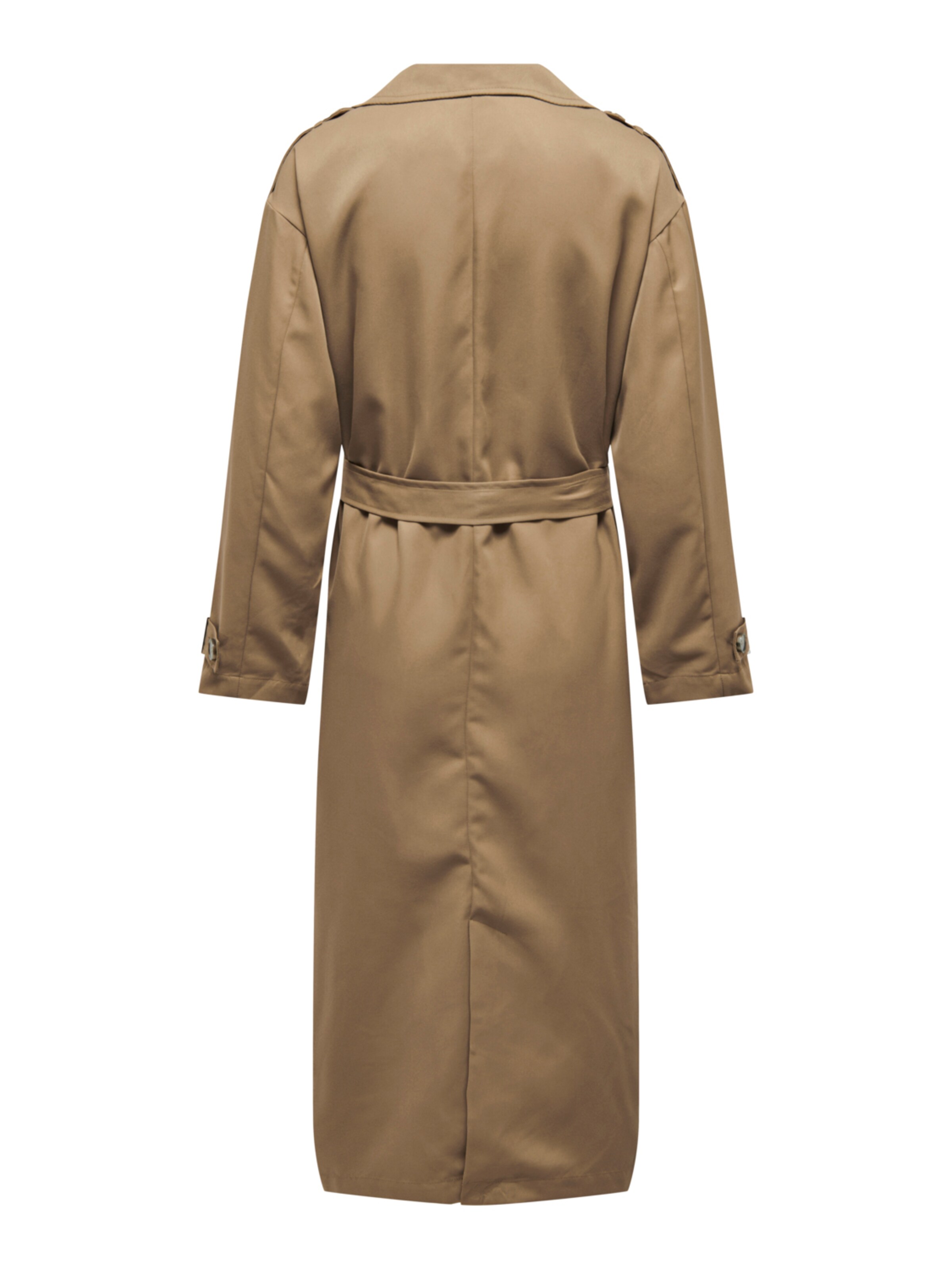 Manteau mi-saison 'Line' ONLY en marron