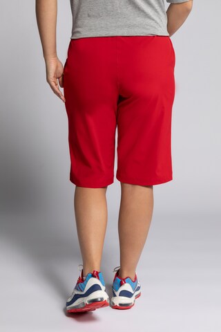 Ulla Popken Loosefit Hose in Rot