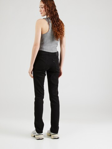 LEVI'S ® Slimfit Jeans '712' in Zwart