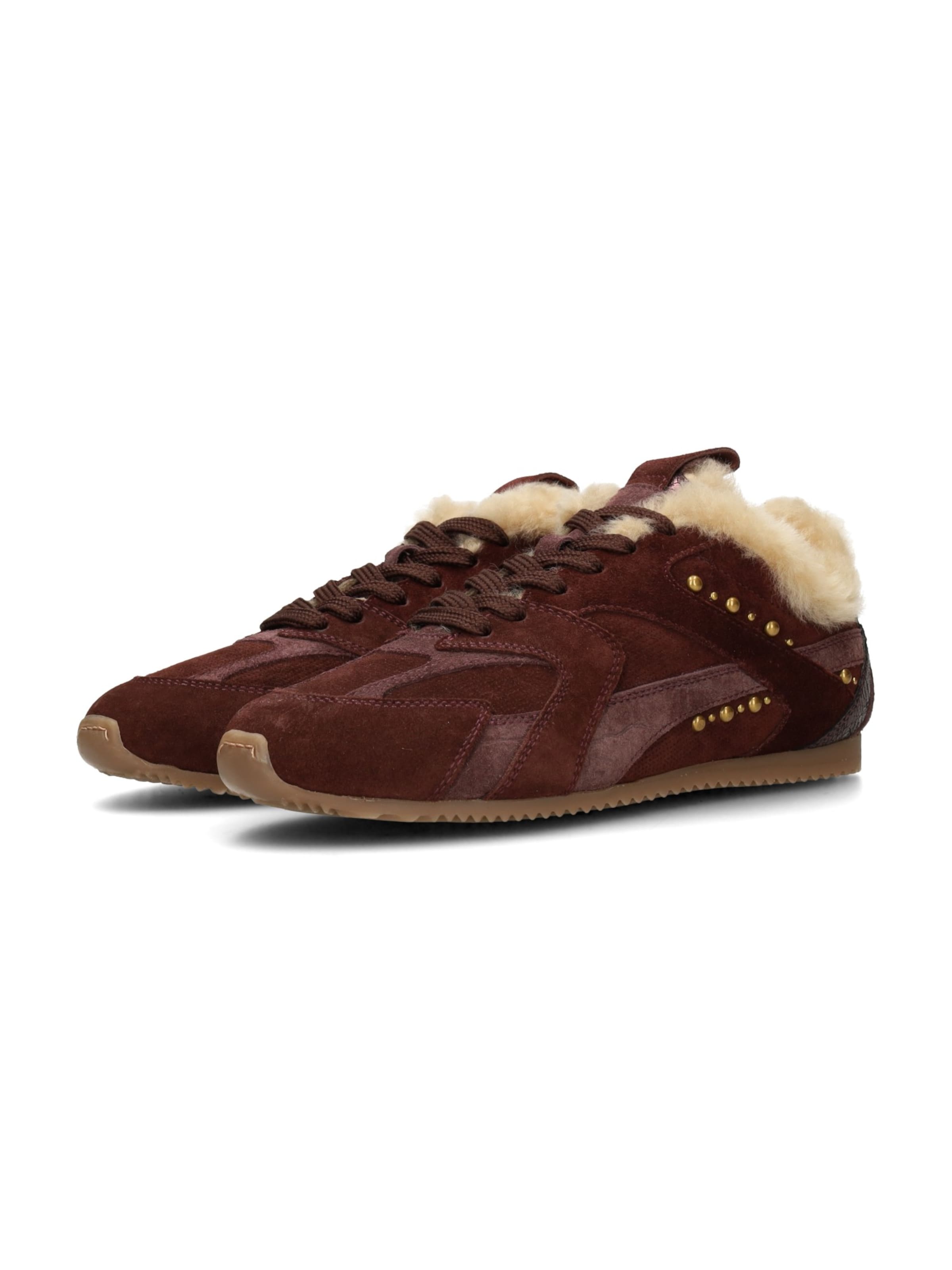 Haboob Sneakers laag 'TAMARA' in Bruin