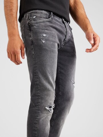 Mavi Slimfit Jeans 'Yves' in Schwarz